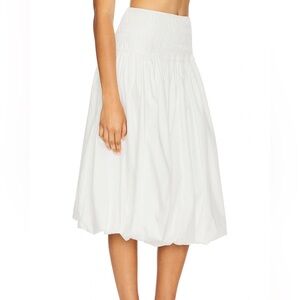 NWT Astr White A-Line Bubble Women's Skirt